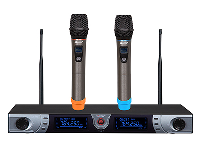 Micrófono inalámbrico de 200 canales UHF